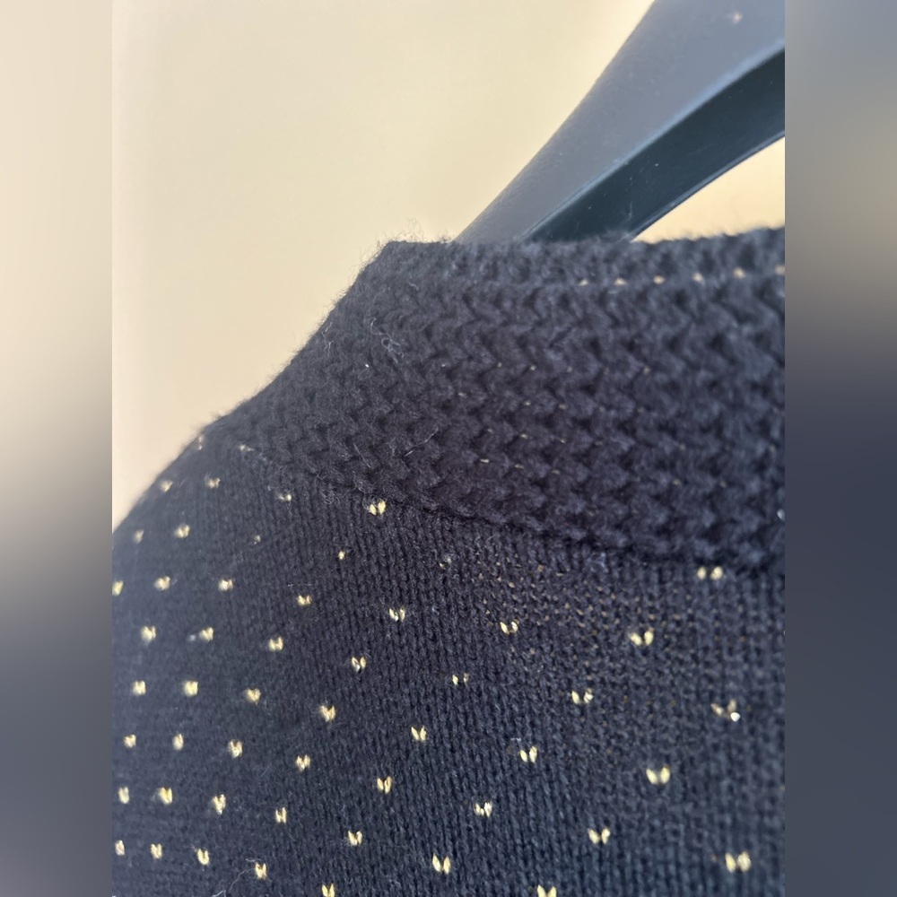 Vintage Lurex knit cardigan - Picture 10 of 13